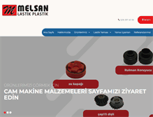Tablet Screenshot of melsanlastik.com